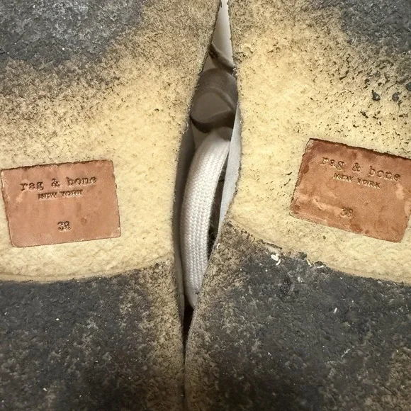 Rag & Bone Chukka Ankle Shoes Women 8 Grey - Picture 9 of 9